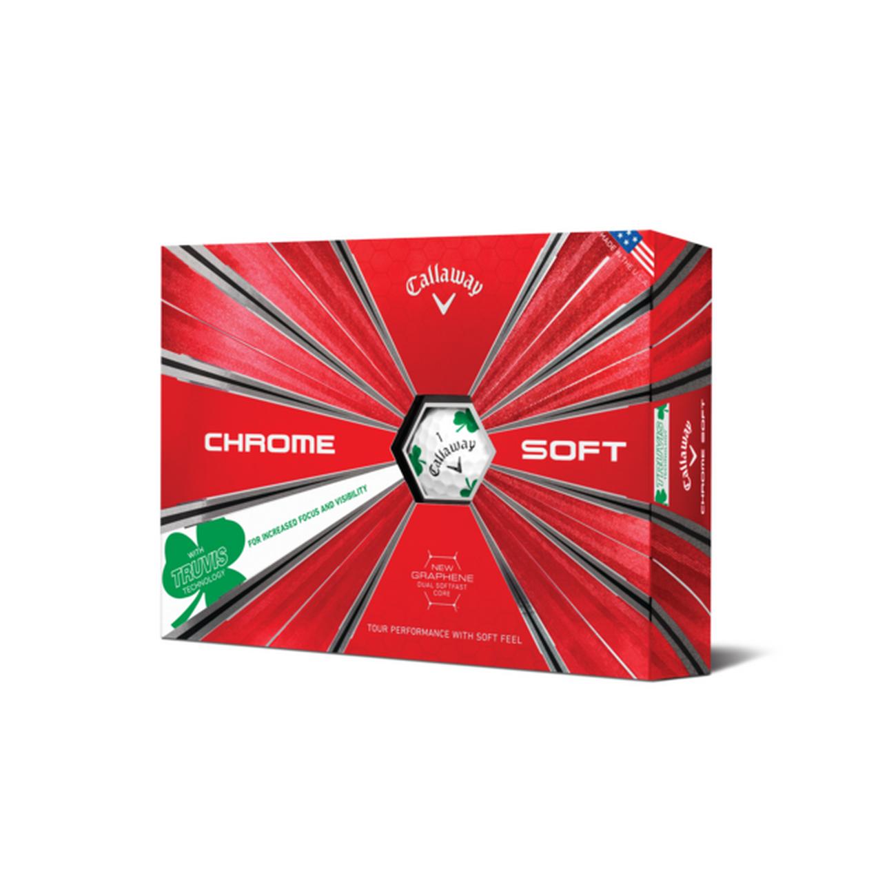Callaway Chrome Soft Truvis golf balls - Clovers