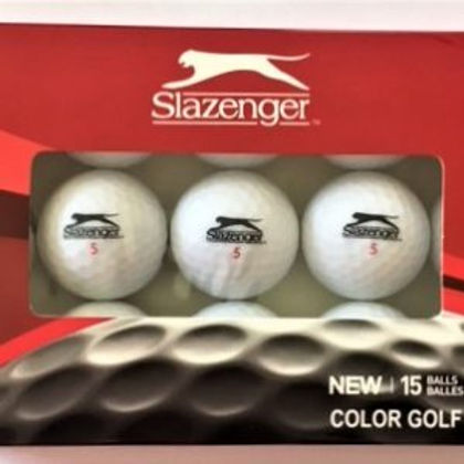 Slazenger matte finish golf balls