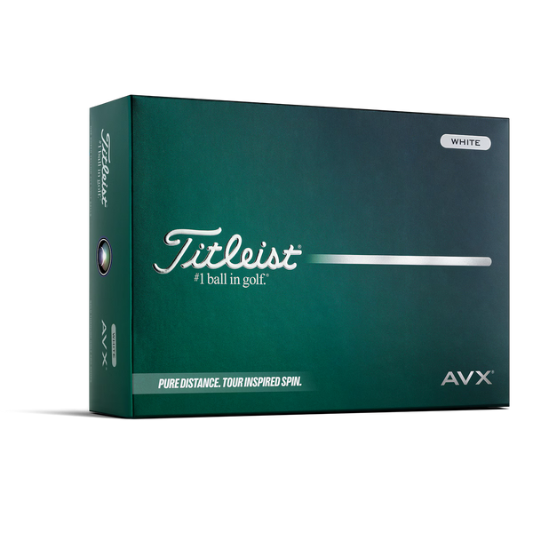 Titleist AVX white golf balls