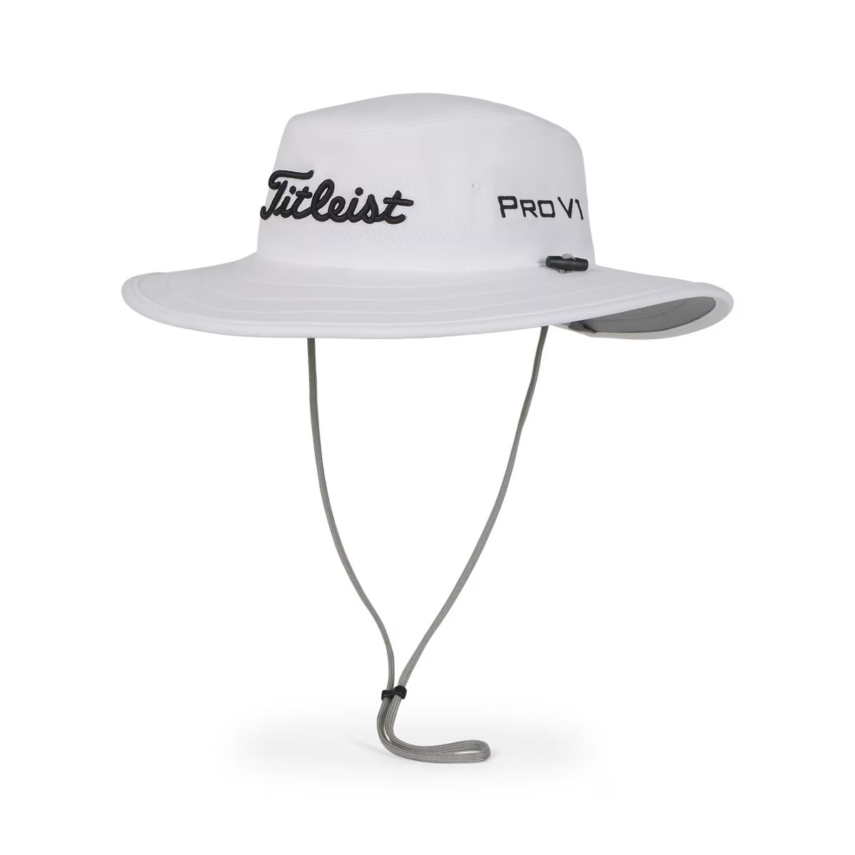 Titleist Tour Aussie Hat in white and black